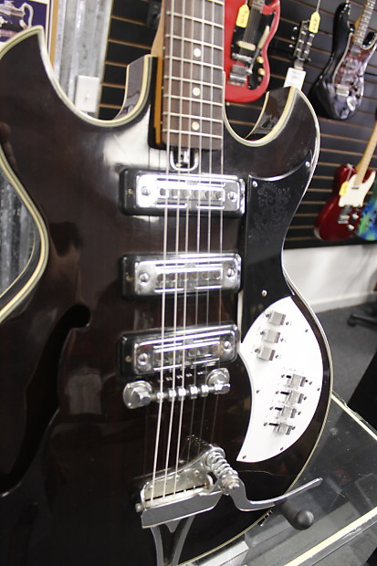 Vintage 1960's Teisco Del Rey EP-93T in Mocha Brown | Reverb