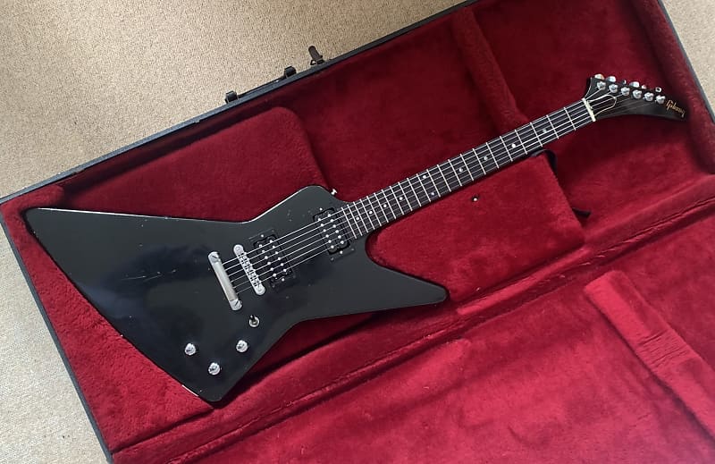 Gibson USA Explorer 1984 (original 40 years old not a reissue) Black image 1