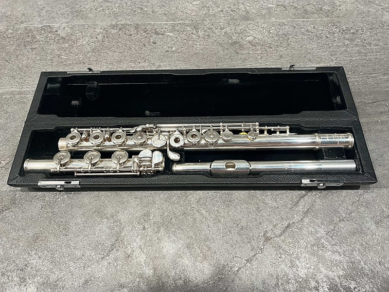 Sankyo CF401 Fully Silver Flute w/ Mancke Headjoint Reverb