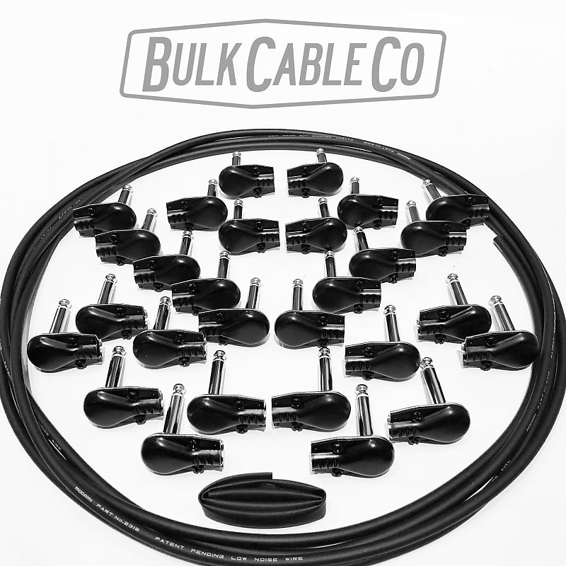 Patch Cable Kit 14 FX Pedal Board Cables Mogami 2319 Reverb