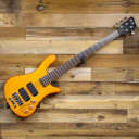 Warwick Rockbass Streamer Standard 5-String Electric Bass Guitar Honey Violin