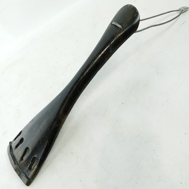 Upright Bass Ebony Tailpiece Vintage Wood Part 3/4? Reverb
