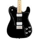 Fender American Professional Telecaster Deluxe Shawbucker Maple Fingerboard Electric Guitar Regular Black