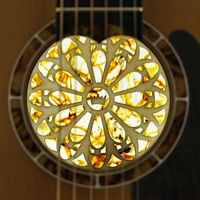 Turkowiak double-top GA acoustic guitar #524 - "Black Diamond" tier image 12