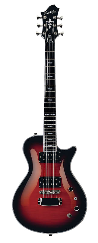 Hagstrom ULSWE-BGB Ultra Swede Electric Guitar. Burgandy Burst ULSWE-BGB-U image 1