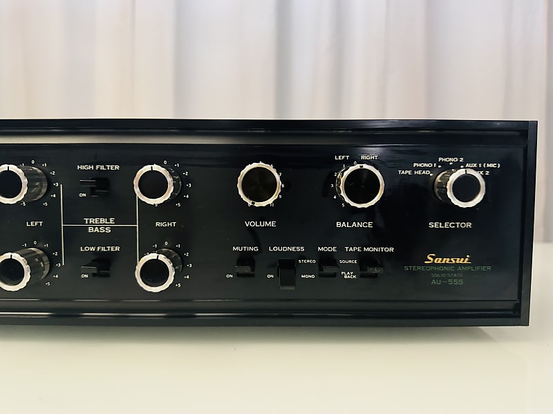 RARE Vintage Sansui 🔥 AU-555 Solid State Stereo Control