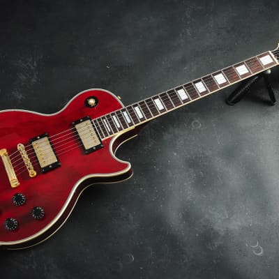 日本製のEpiphone  レスポールカスタムモデル LPC-80 EB Epiphone Japan Les Paul Custom LPC-80 日本製 USED 良好