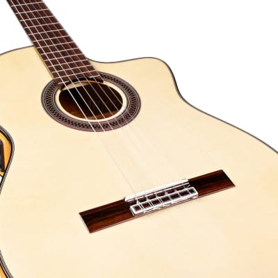 Cordoba GK Studio Flamenco Acoustic-Electric Guitar Natural, image 5