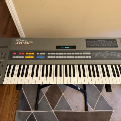 Roland JX-8P 61-Key Polyphonic Synthesizer 1984 - 1986 - Black