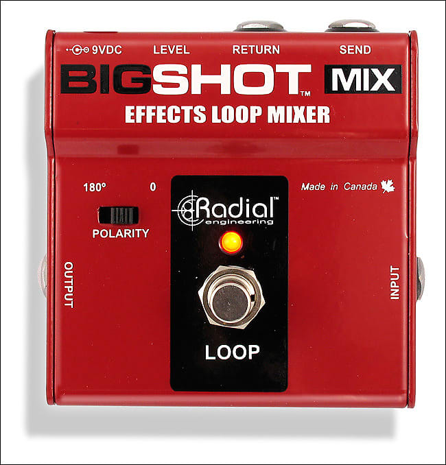 Radial Engineering BigShot Mix Wet Dry Effects Loop image 1