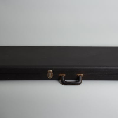 Fender  Jazzmaster Solid Body Electric Guitar (1964), ser. #L40716, black hard shell case. image 11