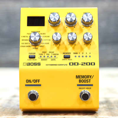 Boss OD-200 Hybrid Drive 12 Drive Modes Overdrive / Distortion