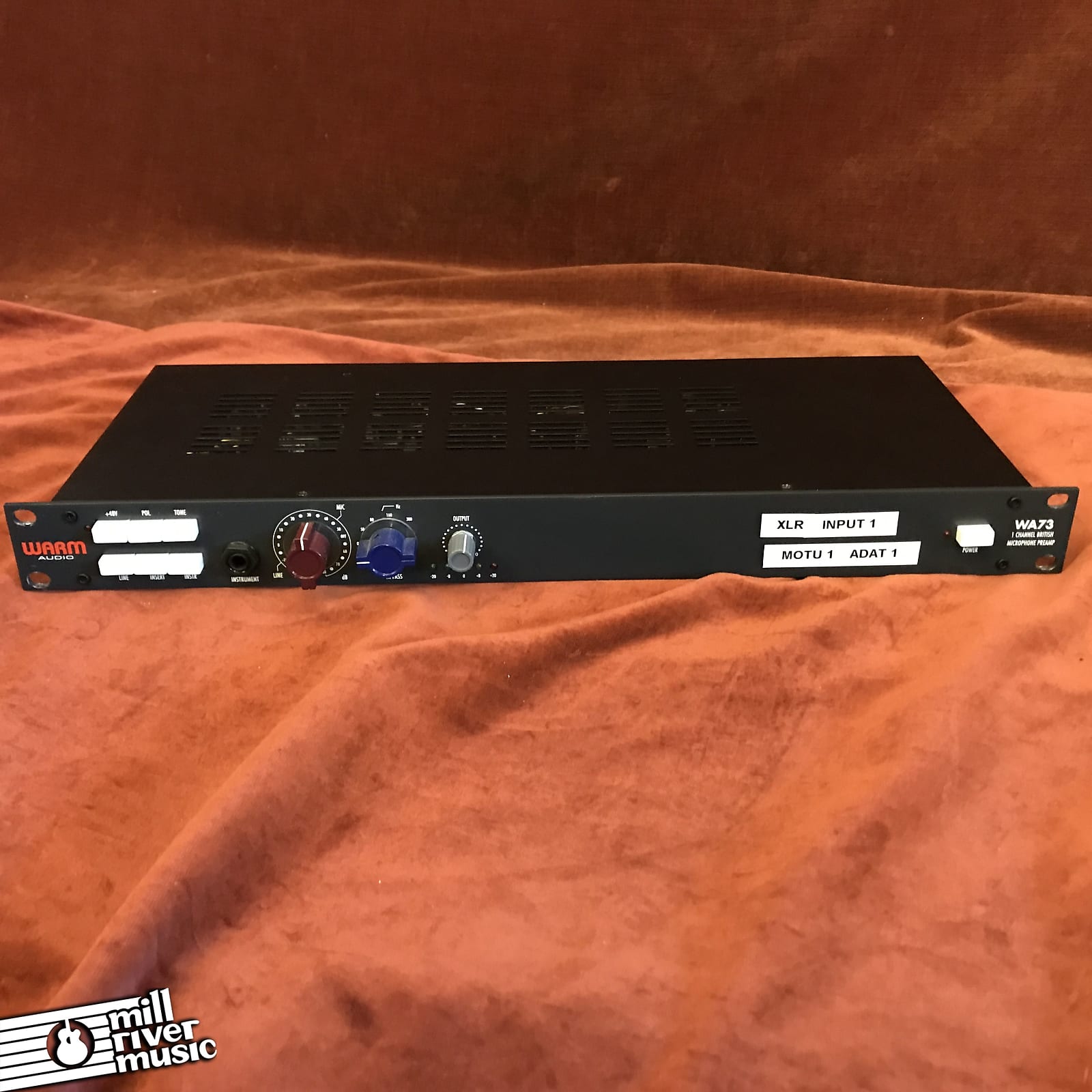 Warm Audio WA73 1-Channel British-Style Microphone Preamp Rackmount