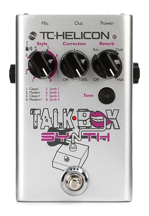 TC-Helicon Talkbox Synth Pedal image 1