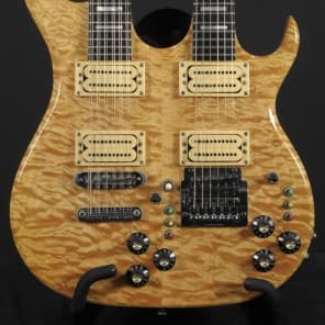 Vintage 1980 s Carvin Custom Doubleneck 6 12 String Electric Reverb