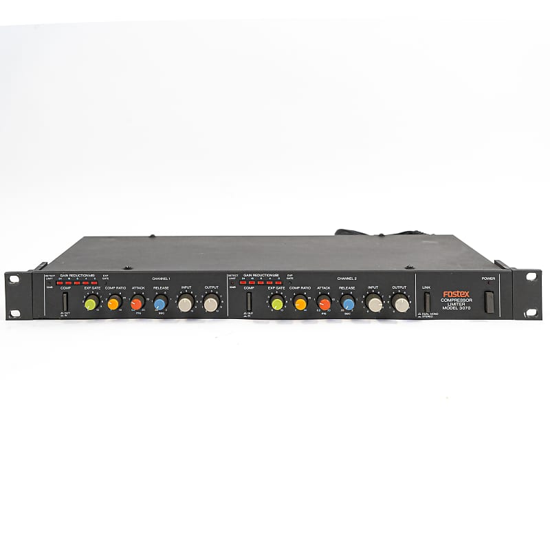Fostex 3070 Compressor / Limiter Rackmount - Vintage | Reverb