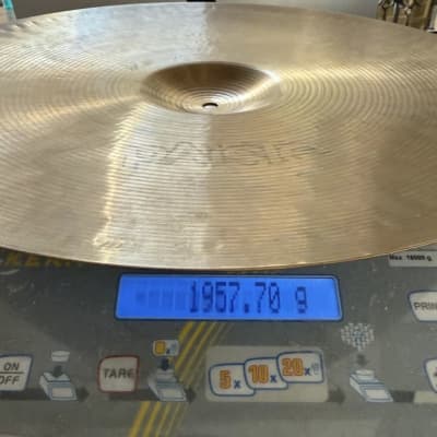 Paiste Formula 602 - 18" Heavy Crash - 1975 - 1957,70g image 3