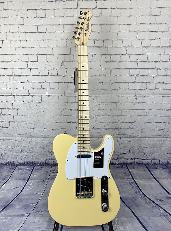 Fender American Performer Telecaster in Vintage White. image 1