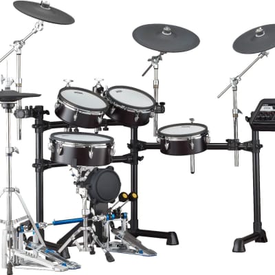 Yamaha DTX8K-MBF Electronic Mesh Drum Set - Black Forest image 4