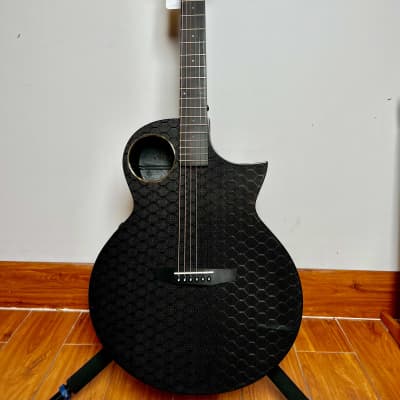 Enya Carbon Fiber Acoustic Electric Guitar X4 Pro 41' with Hard Case for sale
