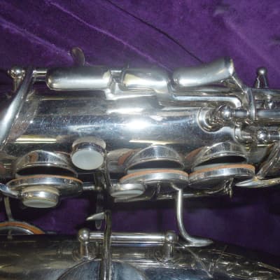 Conn New Wonder Series II Alto Saxophone Sax 1930's Nickel image 16