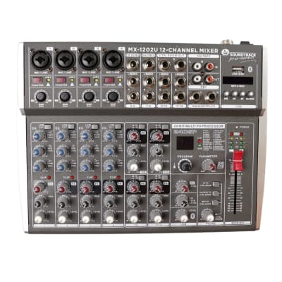 Ammoon MX-1200USB-BT 12-Channel Mixing Console good Mixer