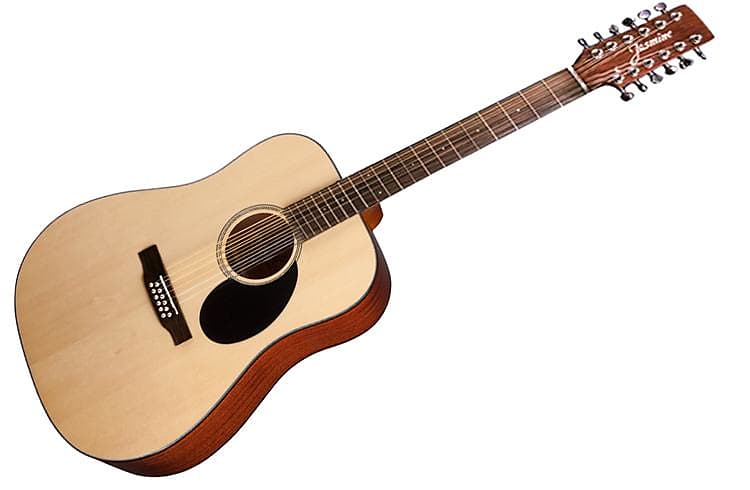 Jasmine JD36 12 Dreadnought Spruce Top Sapele Back Sides Reverb