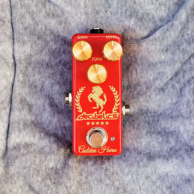 Decibelics Golden Horse Professional Overdrive - Fire Red  Edition - Preorder image 1