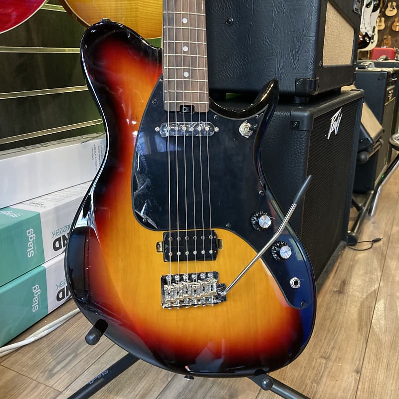 Aria JET Baritone JET B-TONE 3TS 3 Tone Sunburst | Reverb UK