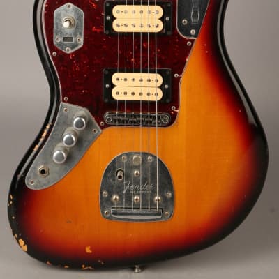 Fender Kurt Cobain Road Worn Jaguar - 2011 - Left Handed - Sunburst w/OHSC image 2