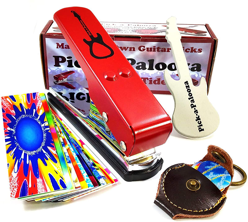 Premium Pick Maker DIY Guitar Pick Punch Mega Gift Pack Reverb