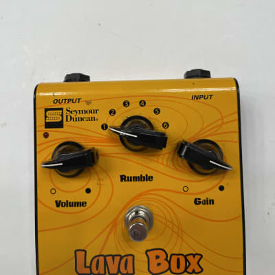 Seymour Duncan SFX-05 Lava Box Distortion Overdrive Rare Guitar Effect Pedal image 2