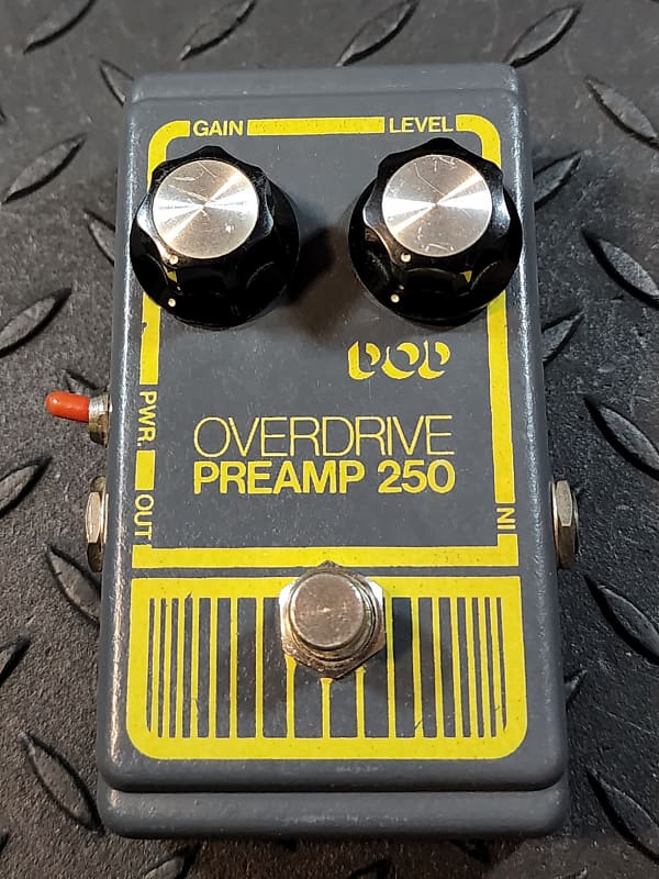 DOD Overdrive Preamp 250 Vintage 1970s