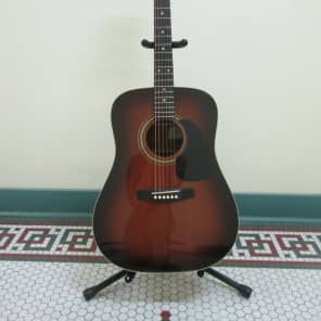 Takamine TD-27 1986 Tobacco Burst (Lawsuit Era - Martin head stock