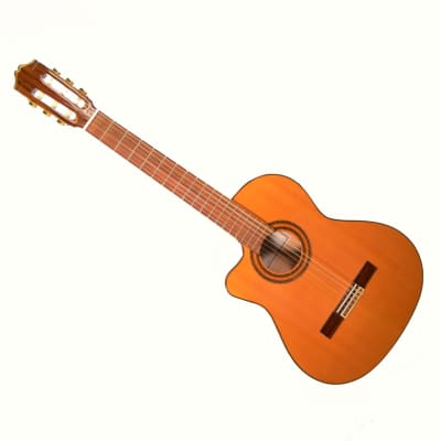 Cordoba CWE-S Left Handed Classical Cutaway Acoustic/Electric Guitar w/ OHSC - Used 2001 Natural Gloss image 1