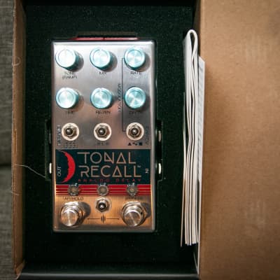 Tonal Recall アナログディレイ Chase Bliss Audio Tonal Recall V2 Red Knob Mod Analog Delay | Reverb