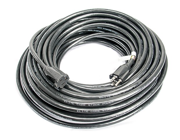Elite Core Audio SP-12-100 Stage Power 12-AWG Power Cable - 100' image 1