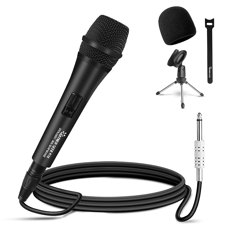 Professional XLR Condenser Microphone for Recording Podcast Cardioid Studio  Mic Kit for Streaming,Gaming,Singing