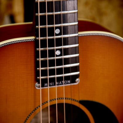 Maton EMD-6 Diesel Mini Maton Acoustic-Electric Guitar image 5
