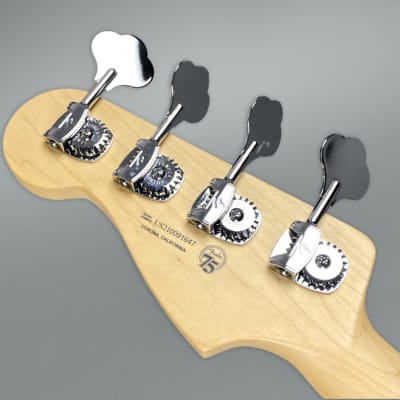 Fender American Performer Precision Bass  Satin Lake Placid Blue/Maple image 9