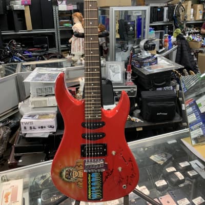 Yamaha RGX 112 ‘95-‘99 Signed by members of IRON MAIDEN for sale