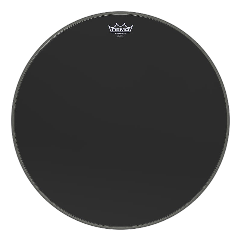Remo P3-1022-ES Powerstroke P3 Ebony Bass Drumhead. 22"*Make An Offer!* image 1