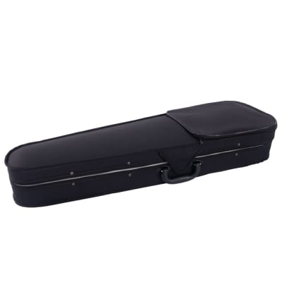 4/4 Electric Silent Violin Case Bow Rosin Headphone Connecting Line V-0 2020s Black image 4