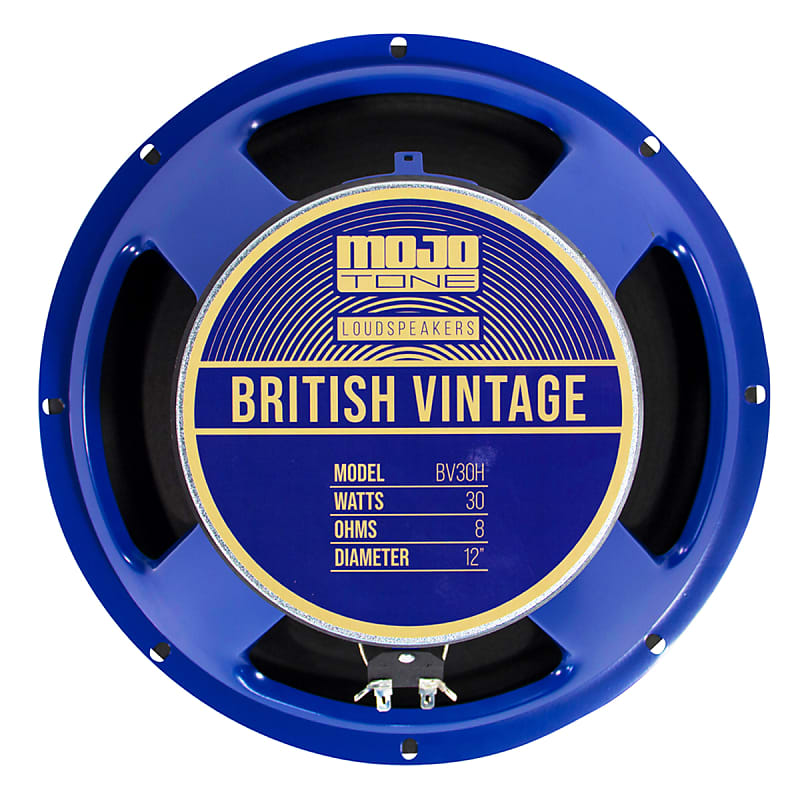 Mojotone BV-30H 30W 12" British Vintage Speaker 8 OHM image 1
