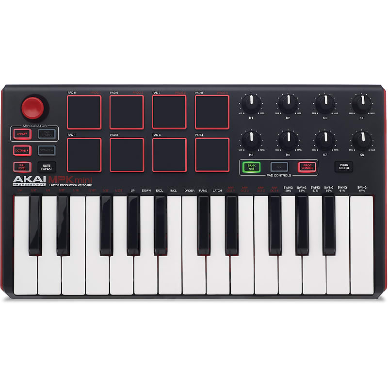 Akai MPK Mini MkII 25-Key MIDI Controller | Reverb