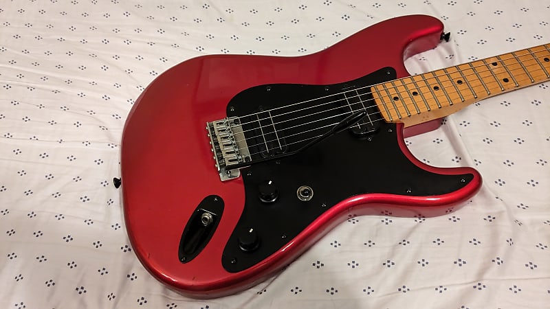 1984 Bill Lawrence BL1-01M-AR - Candy Red - Made in Japan (Morris