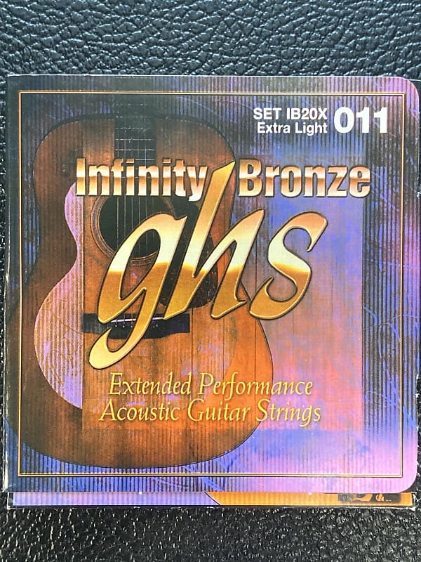 GHS IB20X 11-50 Infinity Bronze Strings EXTRA LIGHT image 1
