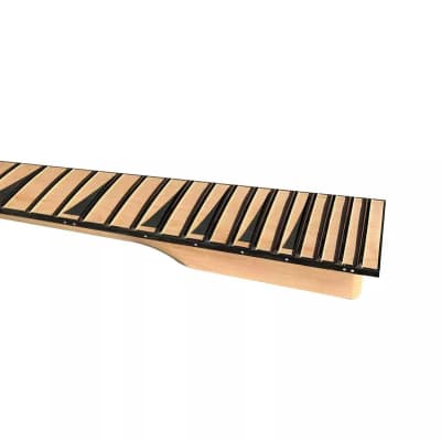 Jackson Style Headstock 24 Fret Guitar Neck - Maple & Maple image 3