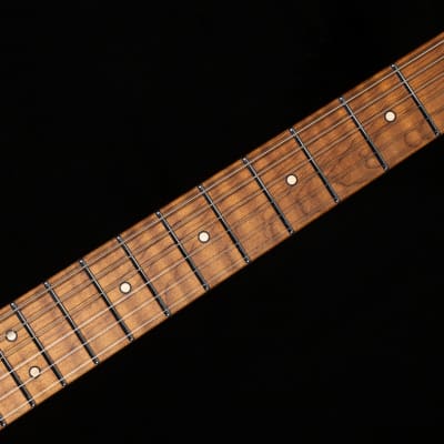 Charvel Guthrie Govan Signature HSH Caramelized Ash, Caramelized Flame Maple Fingerboard, Natural (326) image 9