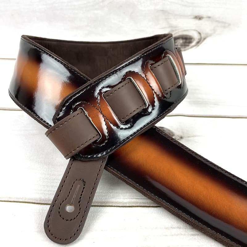 Lierteer Adjustable Guitar Strap For Acoustic Electric Guitar Bass With Picks Locks Parts C